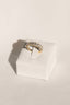 X-Large Pave Oval Lab Diamond Wedding Band