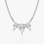 2.0 TCW Pear Lab Grown Diamond Necklace