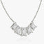 3.50 TCW Emerald Lab Grown Diamond Necklace