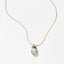 1.6 CT Pear Bezel Solitaire Lab Grown Diamond Neck