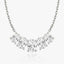 3.50 TCW Oval  Lab Grown Diamond Necklace