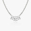 1.0 TCW Oval  Lab Grown Diamond Necklace