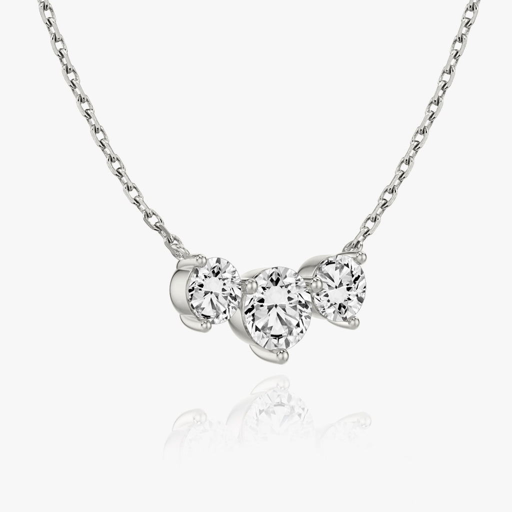 2.0 TC Round Lab Grown Diamond Necklace