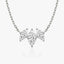 1.0 TCW Marquise  Lab Grown Diamond Necklace