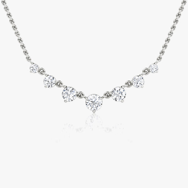 0.25 CT Round  Lab Grown Diamond Necklace