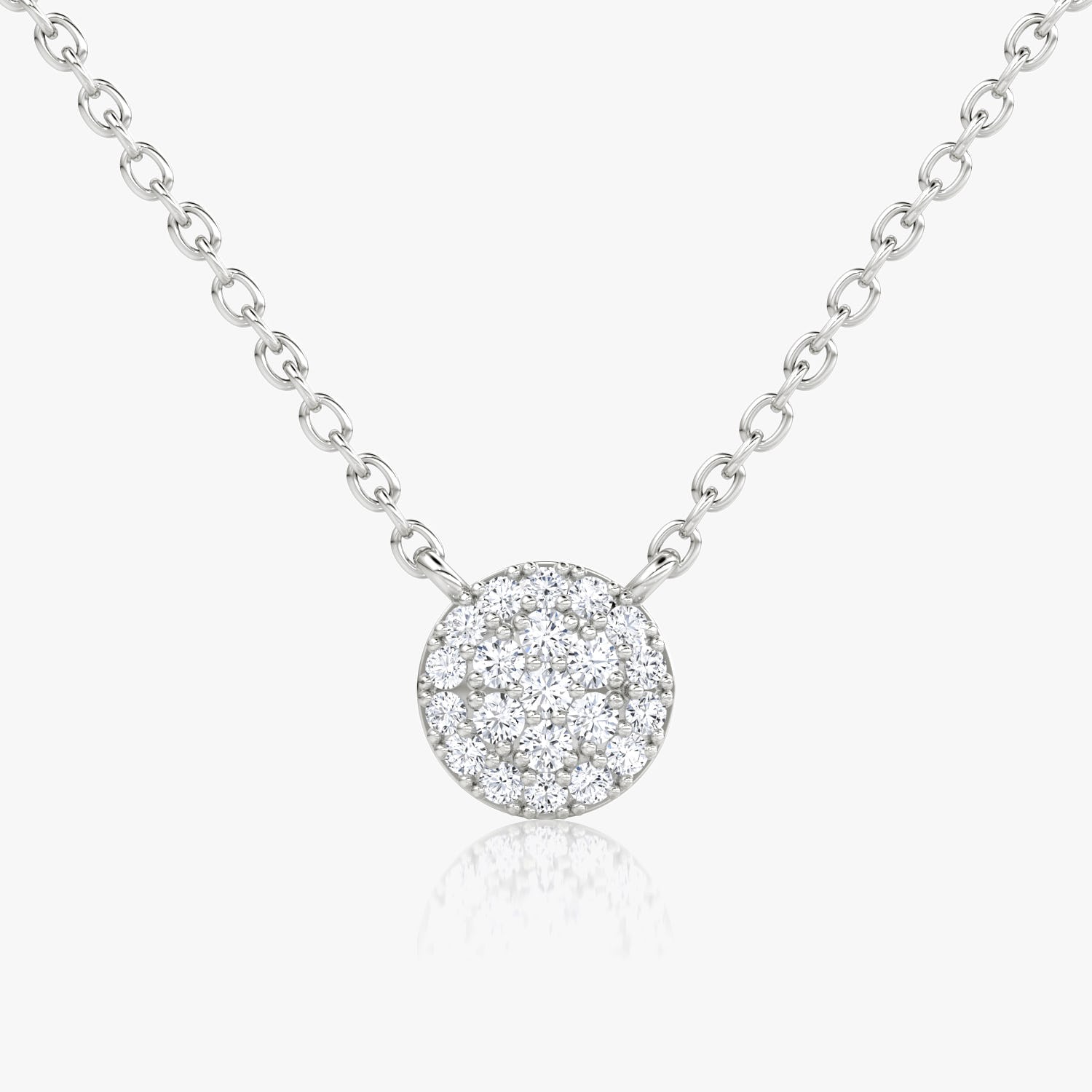 0.12 TCW Round Lab Grown Diamond Necklace 副图