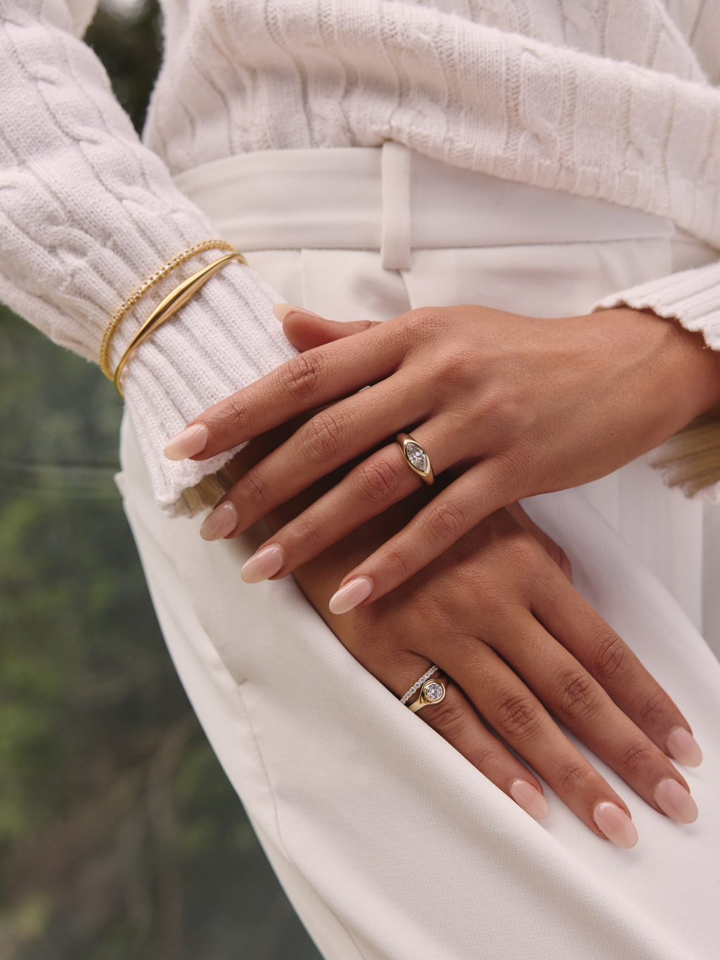 Contour Open Bangle