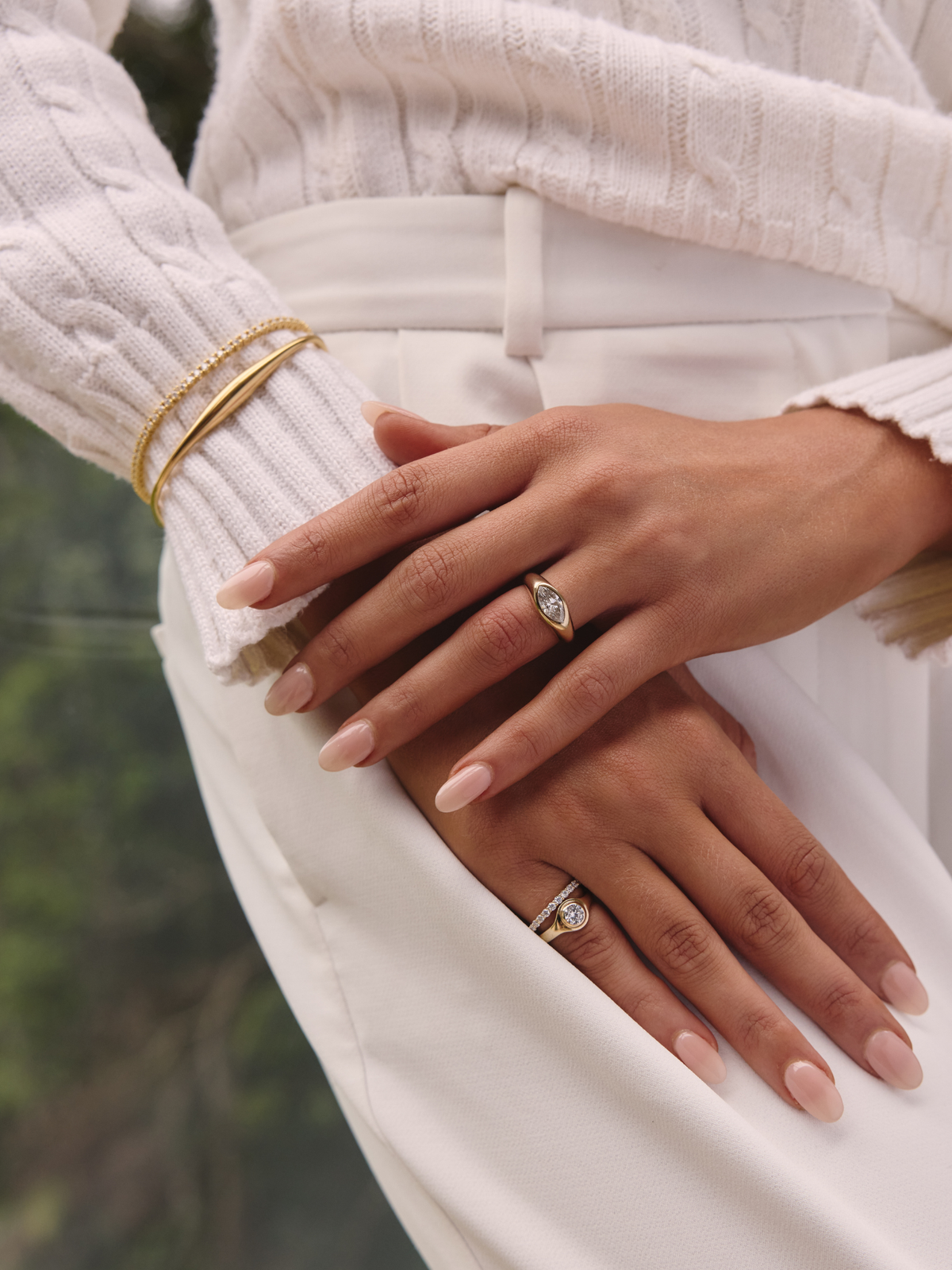 Contour Open Bangle