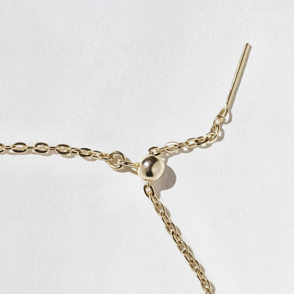 0.75 CT Round Bezel Solitaire Lab Grown Diamond Necklace