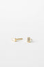 0.12 CT Baguette Lab Grown Diamond Stud Earrings