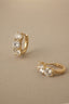 2 CT Round Lab Grown Diamond Huggies Earring
