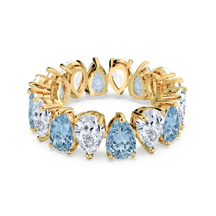 Large Pear Gender Reveal Ring
