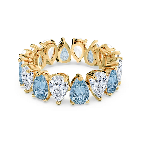 Large Pear Gender Reveal Ring