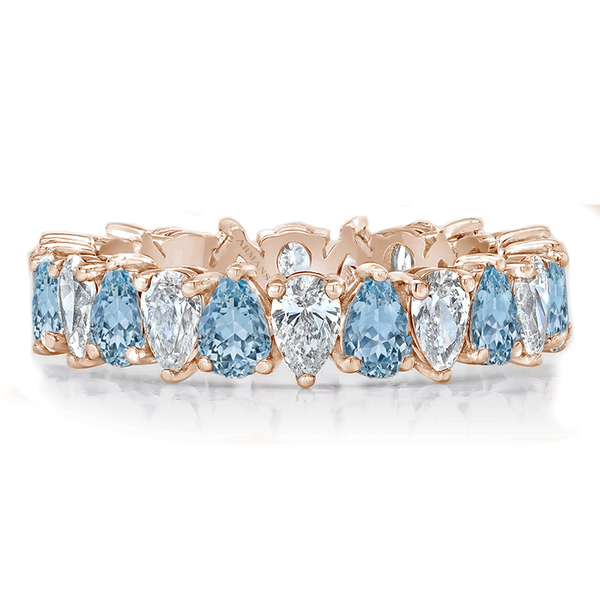 Petite Pear Gender Reveal Ring