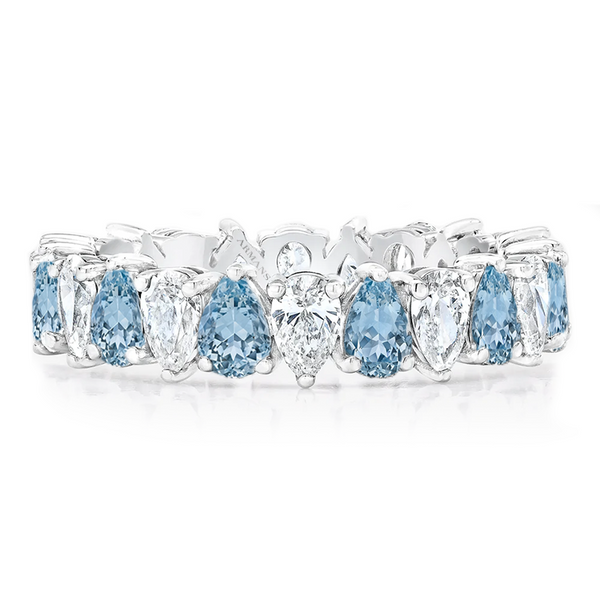 Petite Pear Gender Reveal Ring