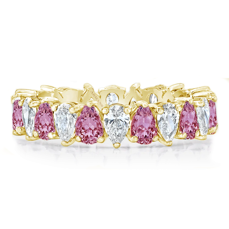 Petite Pear Gender Reveal Ring