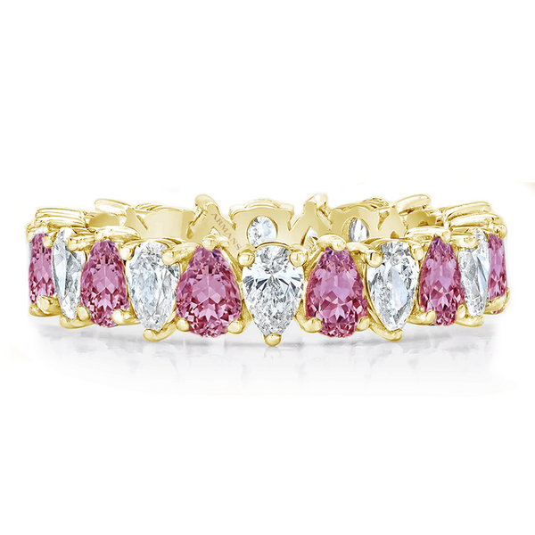 Petite Pear Gender Reveal Ring
