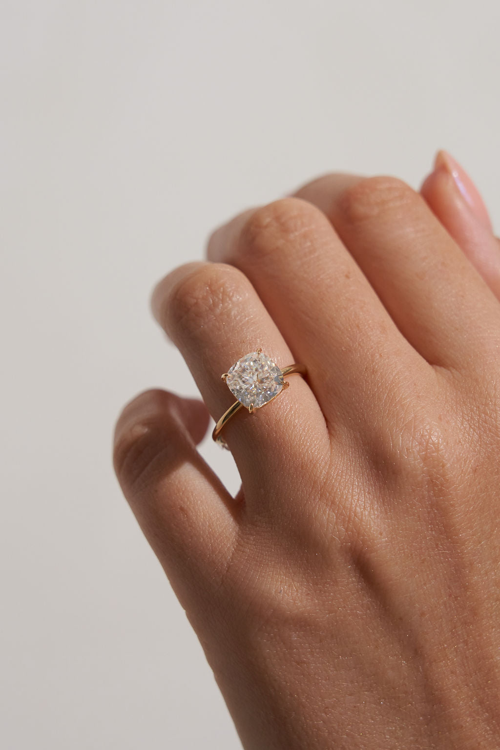 Cushion Solitaire (Square) Zweitbild