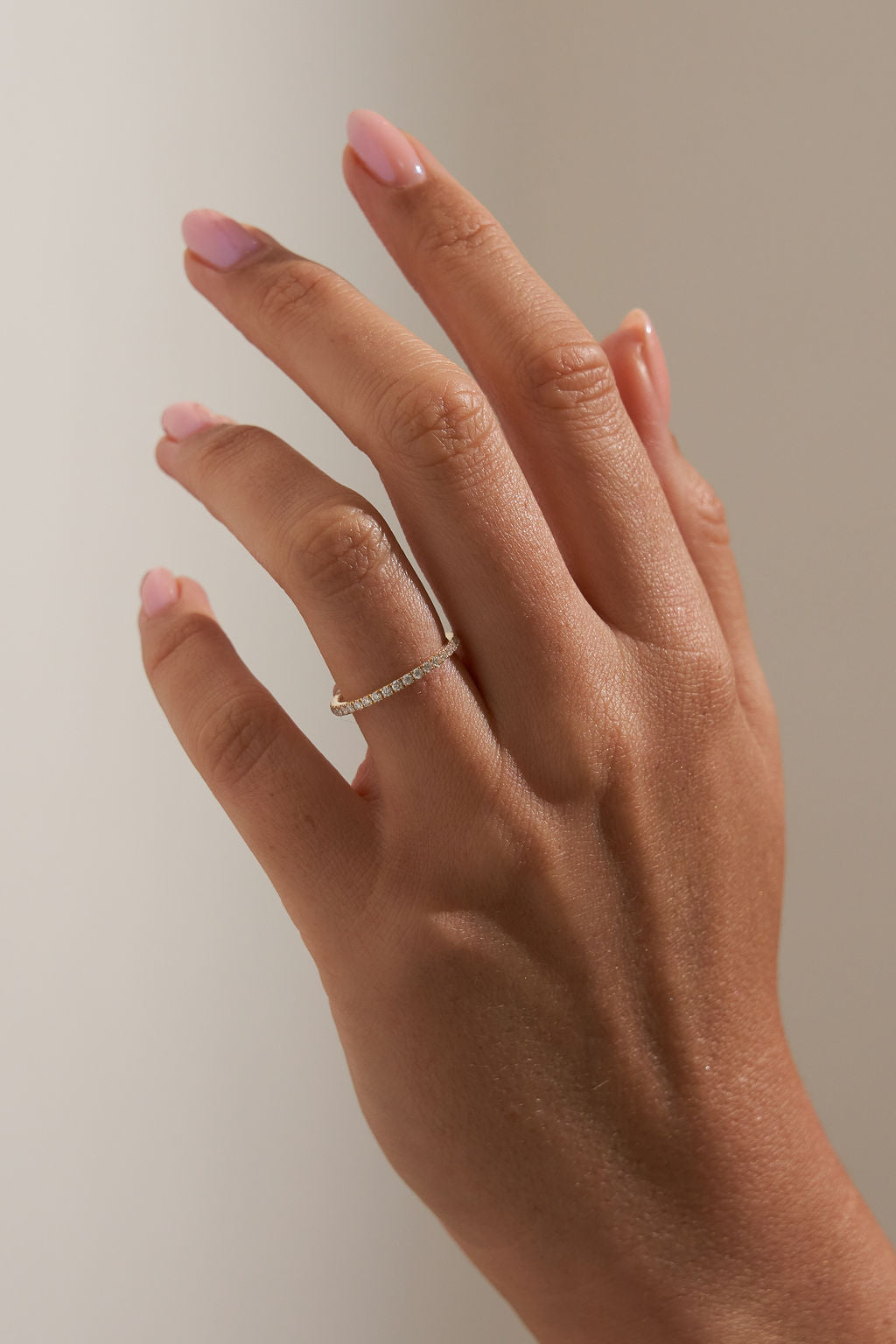 Pave Eternity Wedding Band