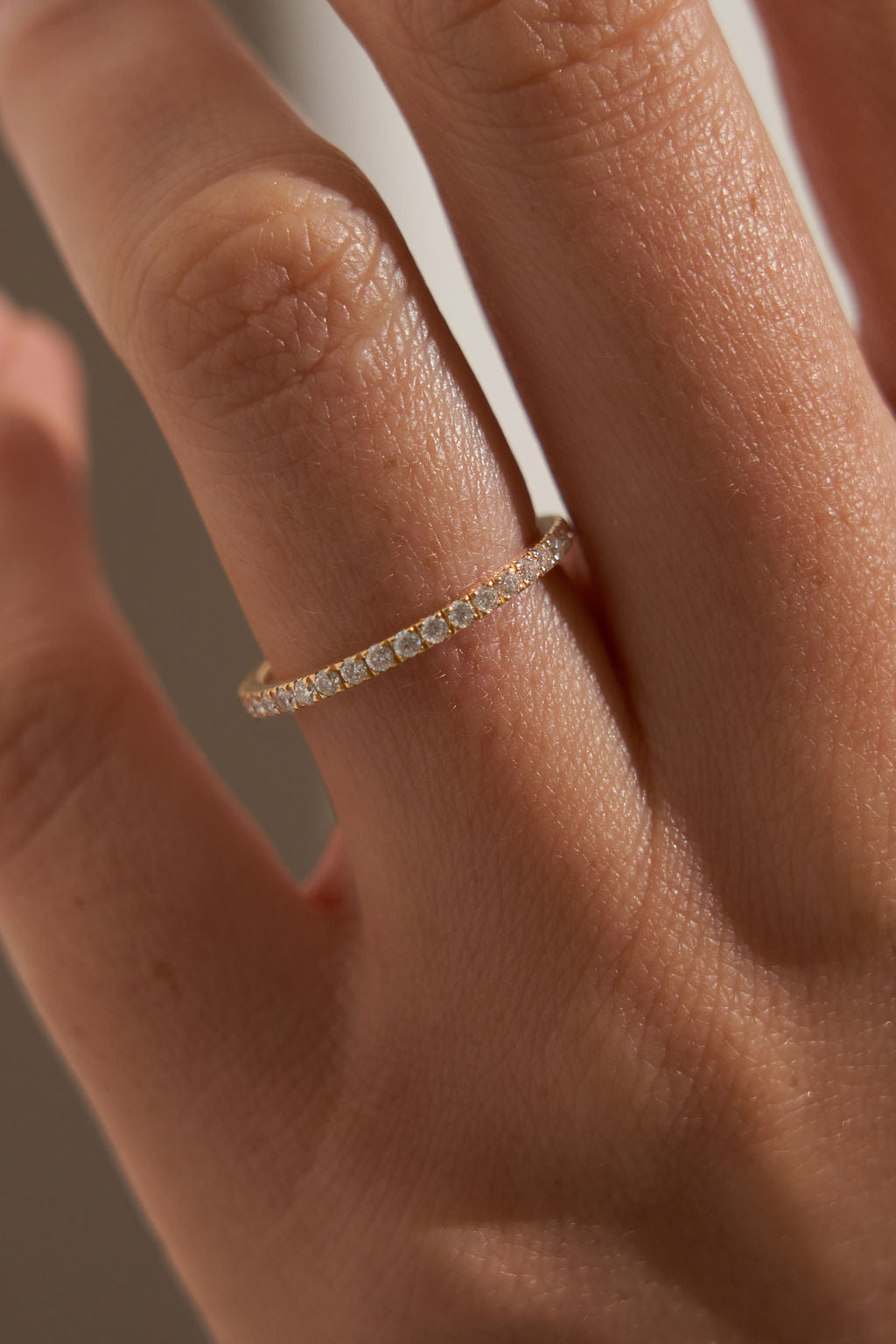 Pave Eternity Wedding Band