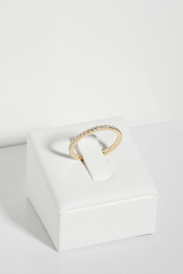 Pave Eternity Wedding Band
