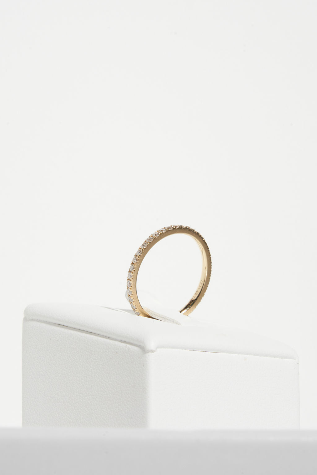 Pave Eternity Wedding Band