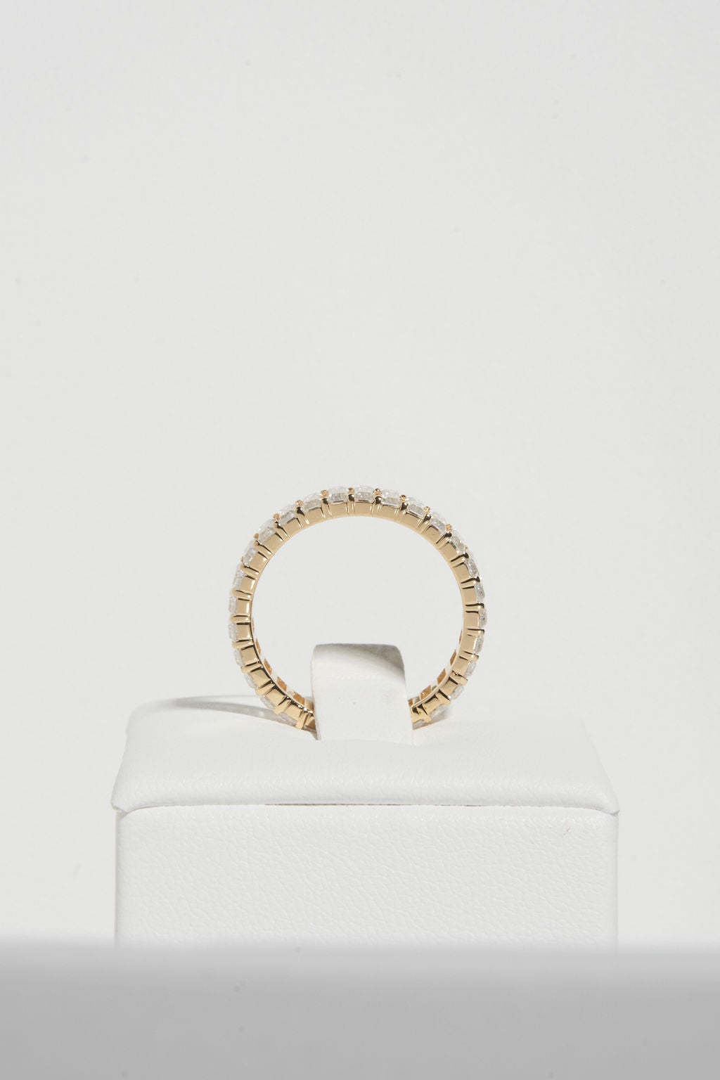Large Baguette Wedding Band