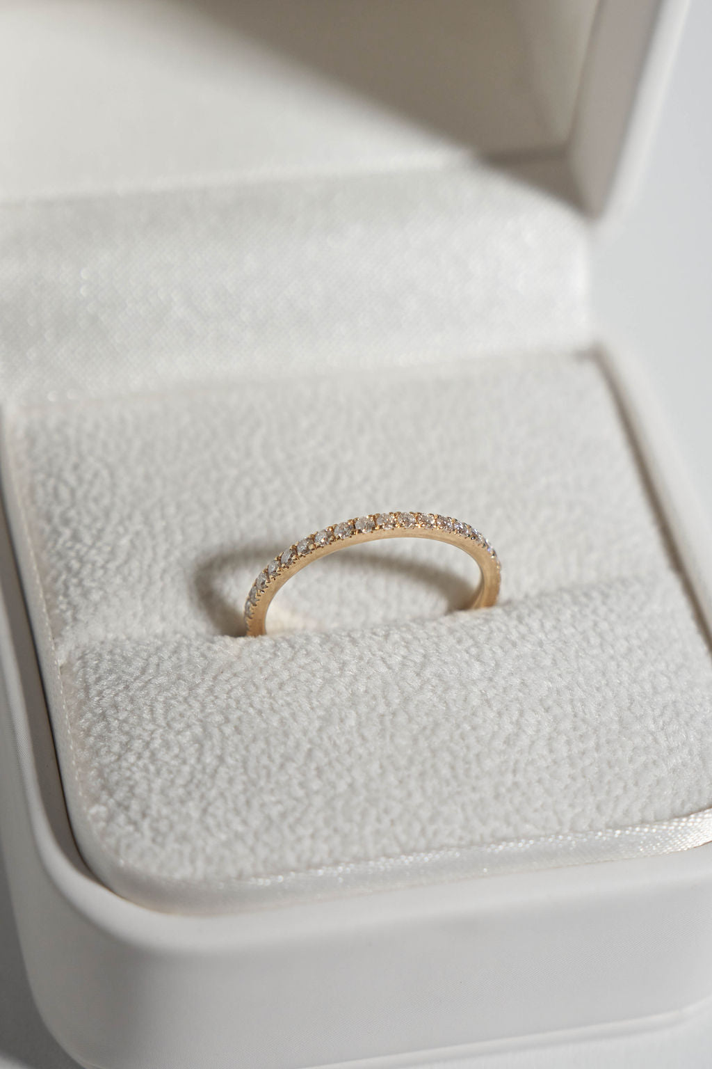 Pave Eternity Wedding Band