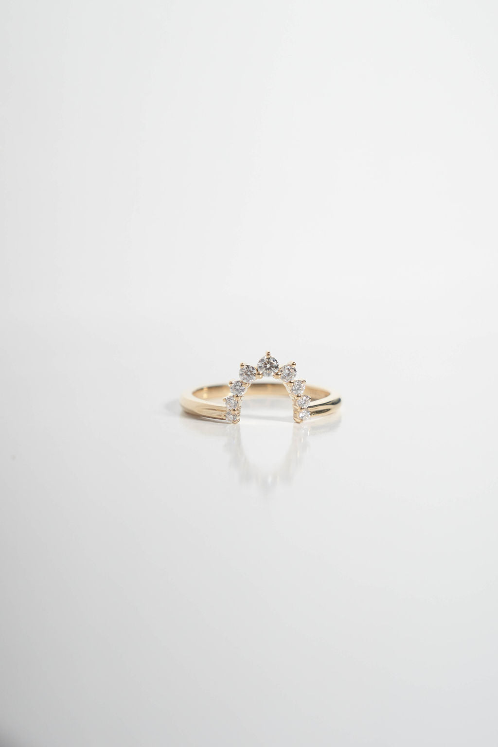 Crown Wedding Band Image principale du produit