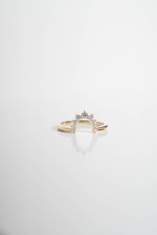 Crown Wedding Band