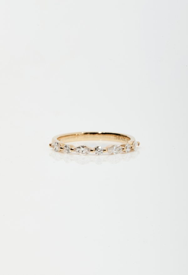 Accent Wedding Band