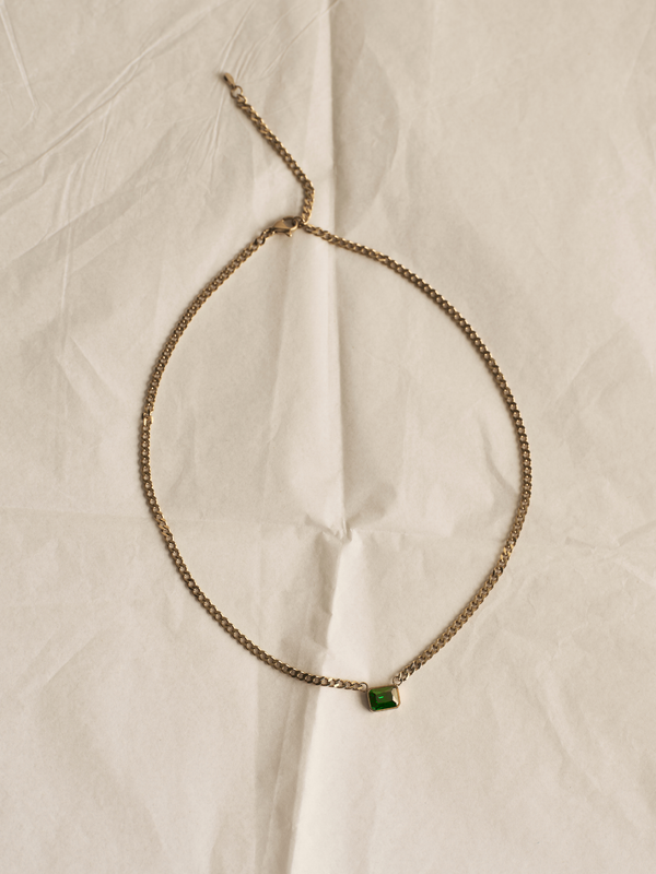 Emerald Flat Curb Pendant