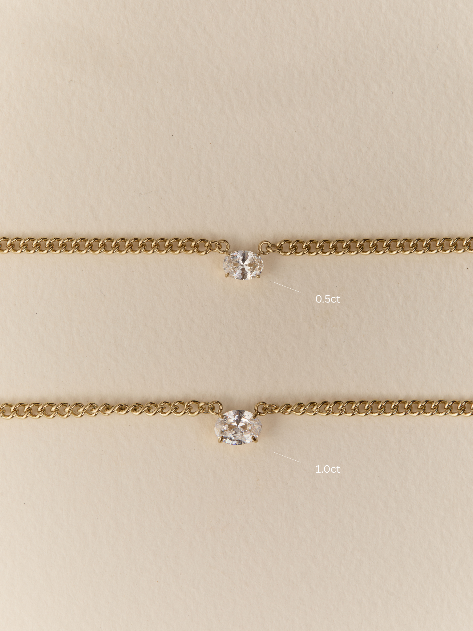 Oval Curb Pendant Secondary image